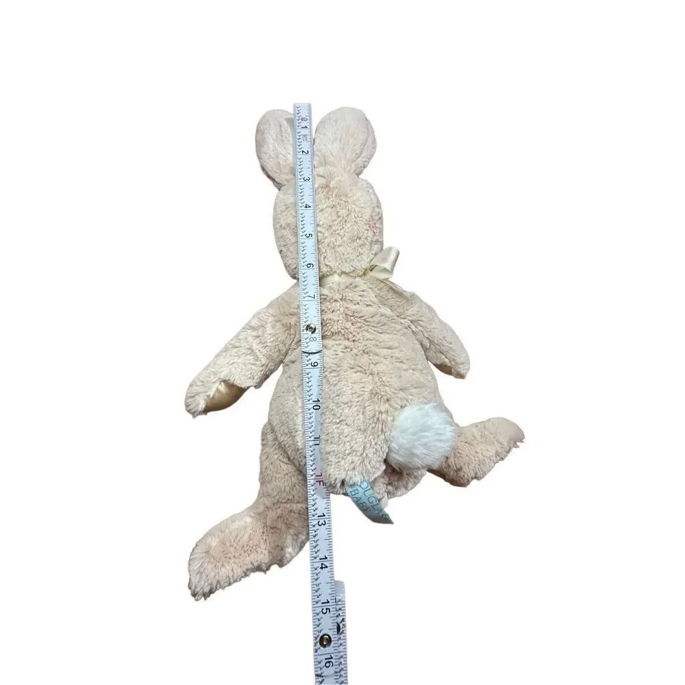 DOUGLAS‎ BABY BUNNY PLUMPIE LIGHT BROWN CREAM BUNNY RABBIT PLUSH SOFT LOVEY